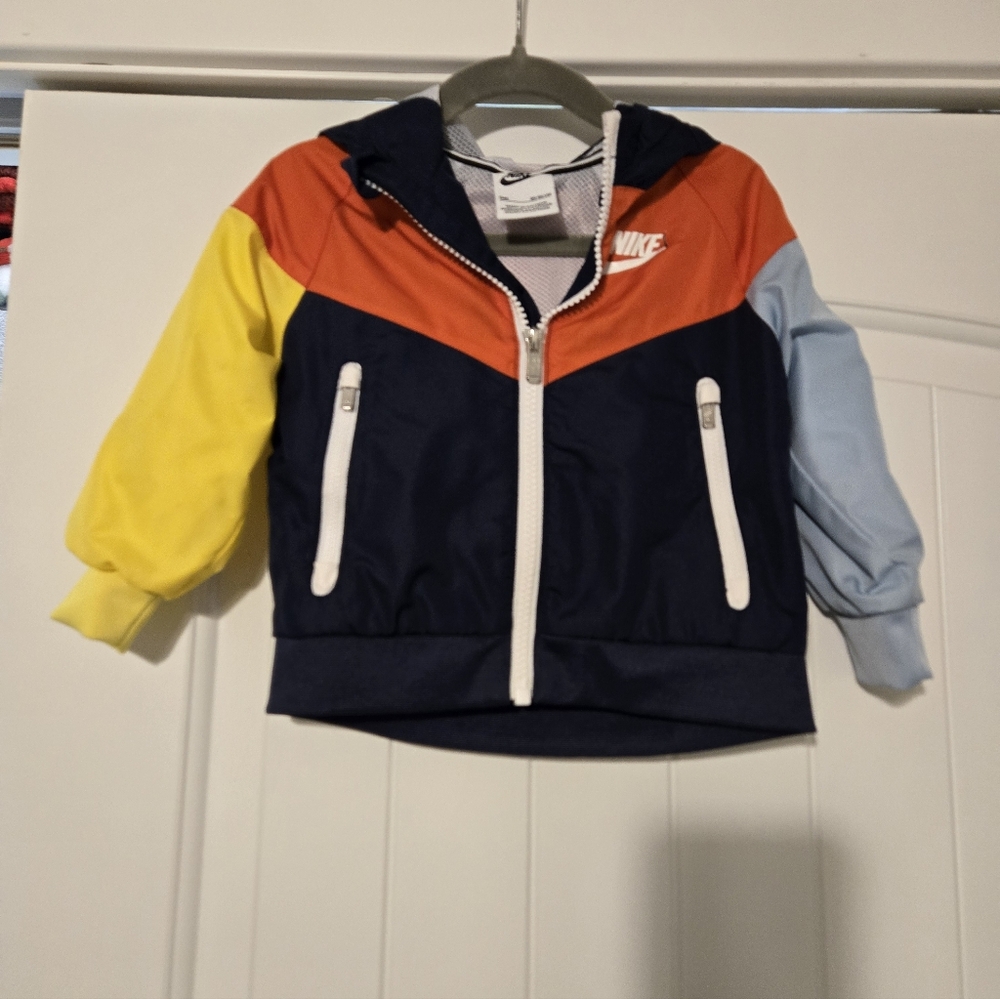 Nike Kids Multicolor Windbreaker Jacket